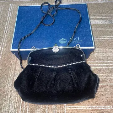 블랙 벨벳 파티 백