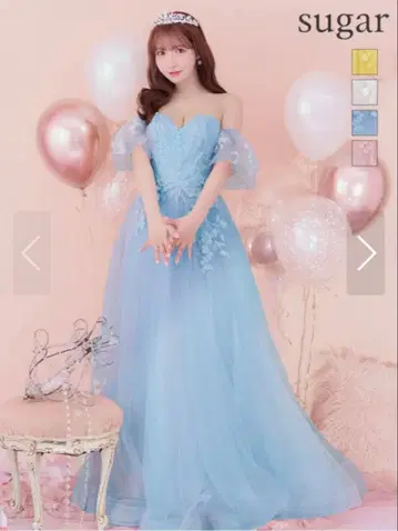 JEAN MACLEAN 코르셋풍 베어 롱 드레스