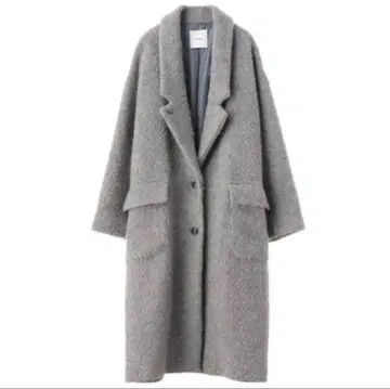 CLANE 클라네 루프 오버코트 그레이
