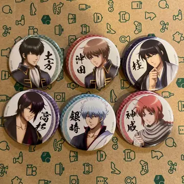 은혼 캔뱃지 컬렉션 전 6종