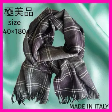 [ 거의 미사용 ] 남성용 울 스톨 MADE IN ITALY 머플러