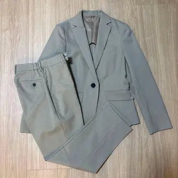 새상품급*suit squar*여성 수트 상하의 세트