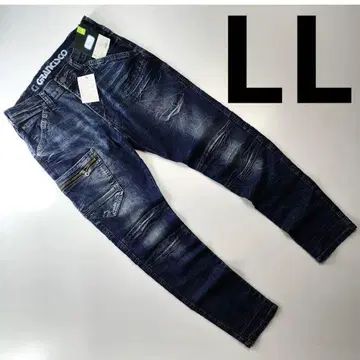 그랑시스코 LL 사이즈 작업복 데님 스트레치 데님 작업옷 올 시즌