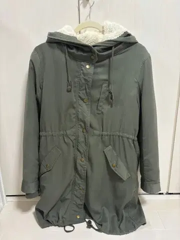 그린 다운 자켓 프리 사이즈