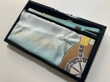 미사용품 실크 본금박 오비 장식 천 & 허리띠 세트 118