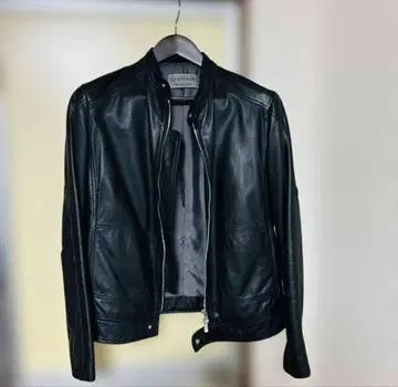 Quattrochi 가죽 자켓 싱글 라이더 beams