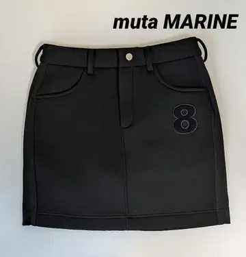 무타 마린muta MARINE 던보 니트 골프 스커트 사이즈 M