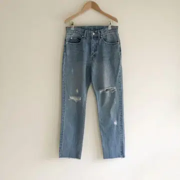 RIVE DROITE [ MONN.:. (몽) ] 브로큰 스트레이트 데님