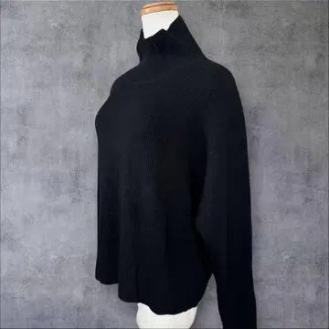 새상품급 이에나 크롭 울 터틀 니트 풀오버