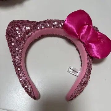 헬로키티 스팽글 머리띠