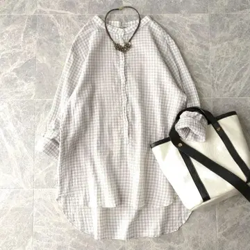 491 베리떼꾸르 코튼 풀오버 셔츠 튜닉 블라우스