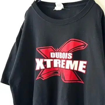 저지 DUBOIS XTREME 티셔츠 L 블랙 구제 의류