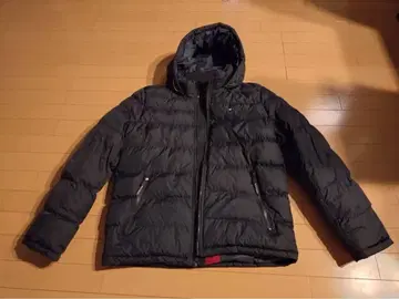 타미힐피거 다운 자켓 후드 부착 네이비 아우터 남성용