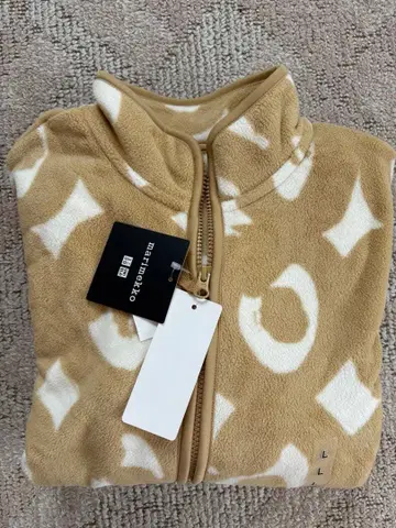 유니클로 마리메꼬 플리스 자켓 미사용 새상품 L 사이즈