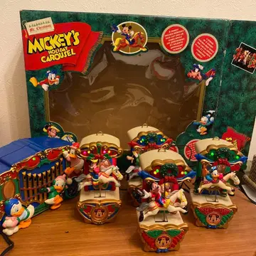 미키 홀리데이 캐러셀 Disney 디즈니 크리스마스 오너먼트