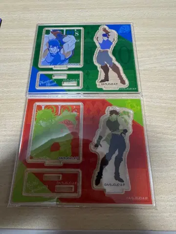 죠죠의 기묘한 모험 아크릴 스탠드 컬렉션 채색 그림자