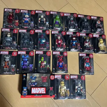 2021년판 베어브릭상 마블 해피 복권