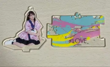 이코럽 사사키 마이카 이코노이조이 2024 앉은 랜덤 아크릴 키링