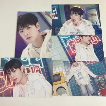 stray kids JYP 팝업 랜덤 트레이딩 카드 승민 5종