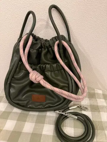 CPCM PU 파라코드 개더 미니 숄더백 FUKA