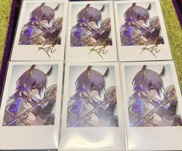 코야나기 로우 welcome goods 폴라로이드 금박