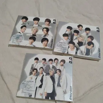 [ 미사용 새상품 ] Snow Man DD 3형태