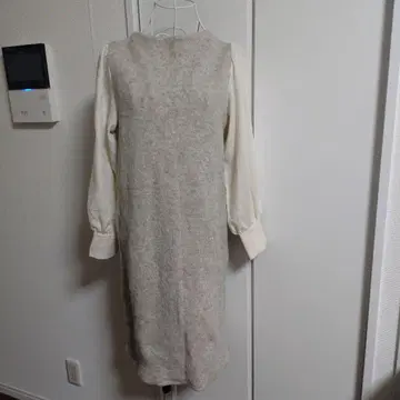 malla 그레이 니트 원피스 긴팔