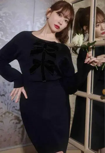 herlipto Simone Knit Mini Dress