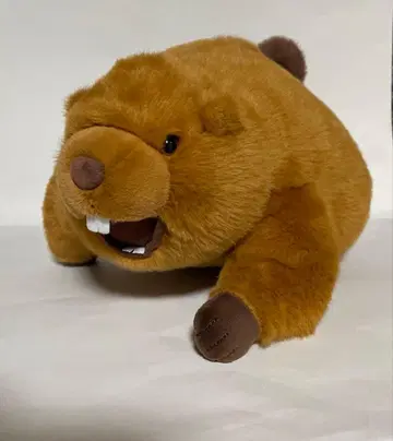 분노의 마모트 싸움 음성 봉제 인형