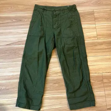 OrSlow 올리브 그린 카고 팬츠 S