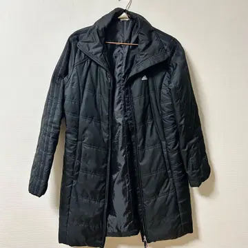 [ 익명 배송 ] adidas 아디다스 블랙 롱 다운 자켓 벤치 코트