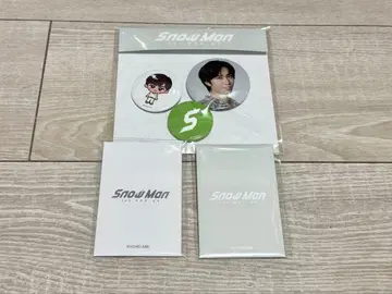 SnowMan 1st POPUP 팝업 한국 아베 료헤이 세트