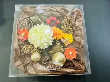 HanaMary 일본 의류 머리 장식 오렌지 계열