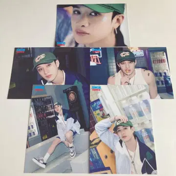 스트레이 키즈 JYP 팝업 랜티큘러 트레이딩 카드 방찬 5종