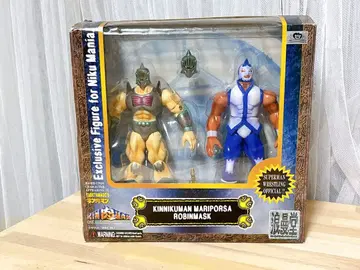 [미사용 내용물] 로빈 마스크 & 근육맨 마리포사 액션 피규어 세트