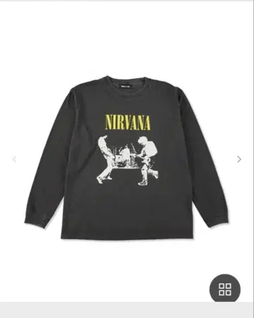 WIND AND SEA NIRVANA LIVE L/S TEE L