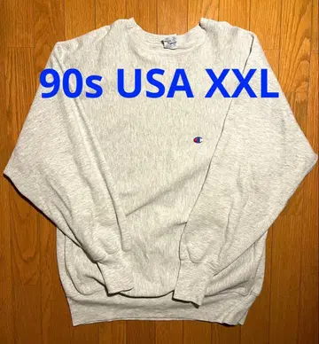 90s USA Champion 리버스 위브 맨투맨 XXL