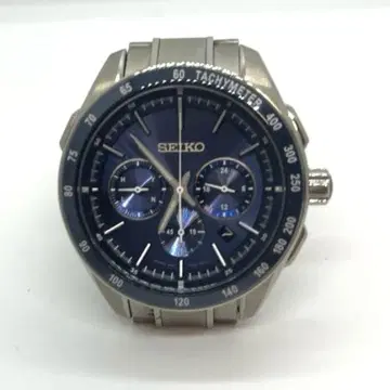 SEIKO 크로노그래프 네이비 시계
