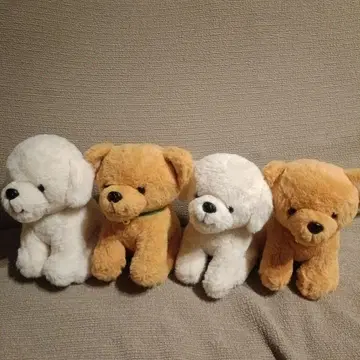 개 봉제 인형 shinmei 신메이 묶음 판매 시바견 말티즈