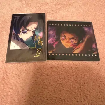 귀멸의 칼날 즐거운 복권 폴라로이드 클리어 카드 코쵸우 시노부