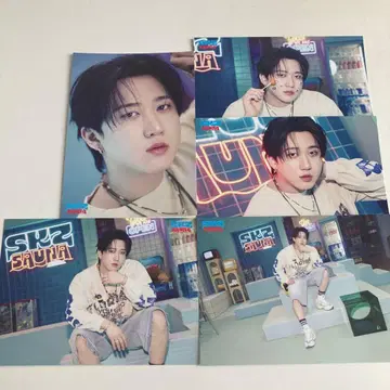 stray kids JYP 팝업 랜덤 트레이딩 카드 창빈 5종