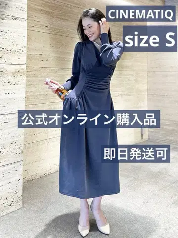 모토 스즈키 씨 CINEMATIQ 엠프레스 원피스 스모크 블루
