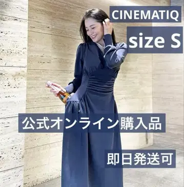 모토 스즈키 씨 CINEMATIQ 엠프레스 원피스 스모크 블루