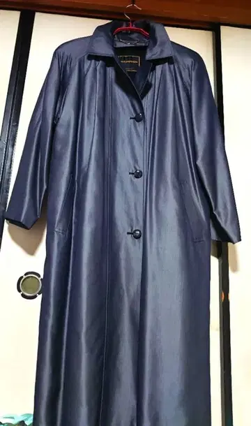 온워드 카시야마, 실크 100%, 롱 코트, 마드슨 라이너 포함