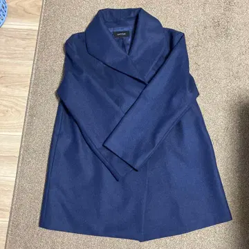 UNTITLED 울 피코트 네이비