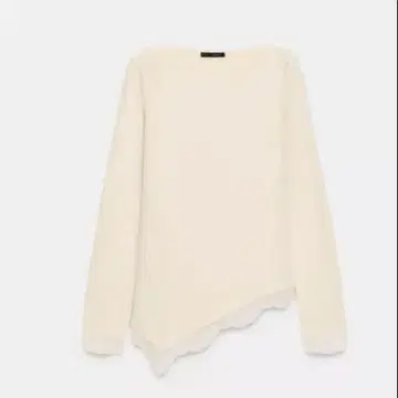 ZARA 소프트 레이스 상의 미사용 새상품 M