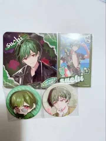 시쿠포니 스치 코스터 폴라로이드 캔뱃지 4