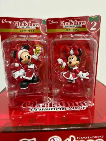 디즈니 복권 크리스마스 오너먼트 2025 미키 미니