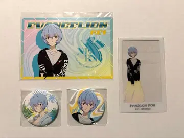 에바 스토어 오리지널 아야나미 레이 굿즈 4점 세트