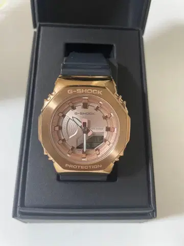 CASIOG-SHOCK GM-S2100PG-1A4JF 핑크 골드